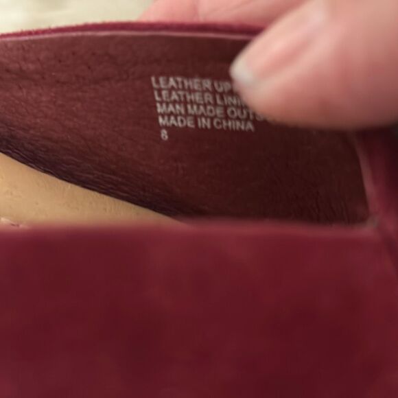 BIRDIES Suede Mule Slides Size 8 - Picture 9 of 10